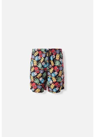 Pantaloneta De Baño De Marvel Multicolor Para Hombre M Marvel