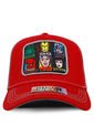 Gorra Marvel Original Personajes Roja Malla Talla Adulto Oc Caps de Marvel