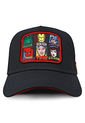 Gorra Marvel Original Personajes Negra Malla Talla Adulto Oc Caps de Marvel