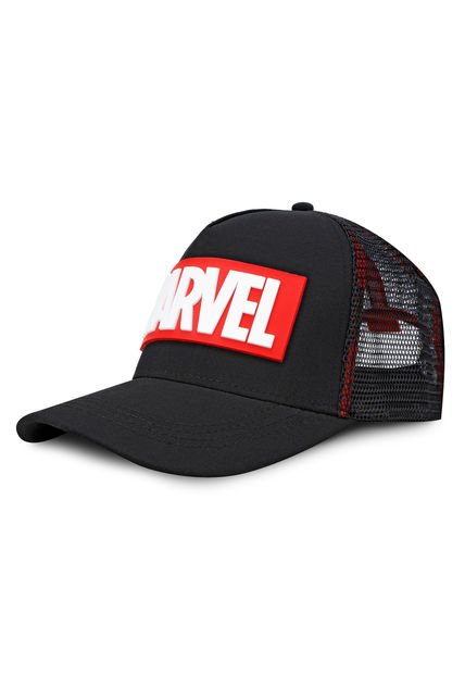 Gorra Marvel Original Negra Malla Talla Adulto Oc Caps