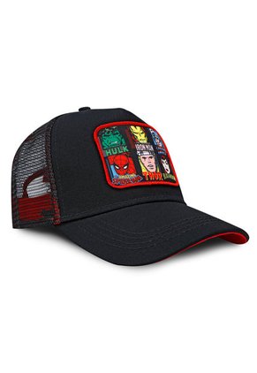 Gorra Marvel Original Personajes Negra Malla Talla Adulto Oc Caps