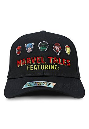 Gorra Marvel Avengers Personajes Original Negro Talla Adulto Oc Caps