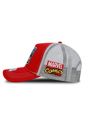 Gorra Marvel Original Personajes Roja Malla Talla Adulto Oc Caps