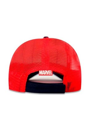 Gorra Marvel Capitan América Original Malla Azul/Rojo Oc Caps