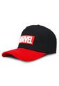 Gorra Marvel Original Negra/Rojo Talla Adulto Oc Caps de Marvel