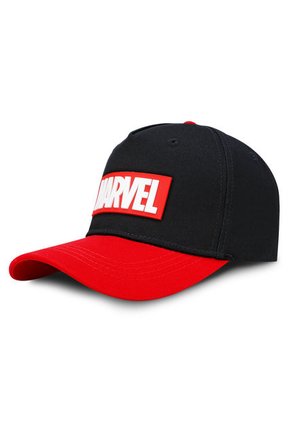 Gorra Marvel Original Negra/Rojo Talla Adulto Oc Caps