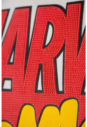 Buzo De Marvel Cuello Redondo Marfil Para Hombre M