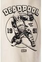 Camiseta De Deadpool Relax Fit Para Hombre L de Marvel