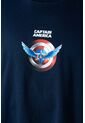 Camiseta Del Capitán América Regular Fit Para Hombre L de Marvel