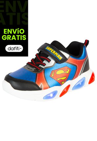 Zapatos Deportivos Con Diseño De Superman Para Niño Pequeño Azul Marvel 201510 Marvel