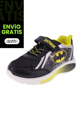 Zapatos Deportivos Con Diseño De Batman Para Niño Pequeño Negro Marvel 210411 Marvel