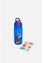 Botella De Spider-man + Stickers Para Niño U de Marvel