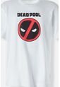 Pijama De Deadpool Pantalón Corto Blanco Y Negro Para Hombre XL de Marvel