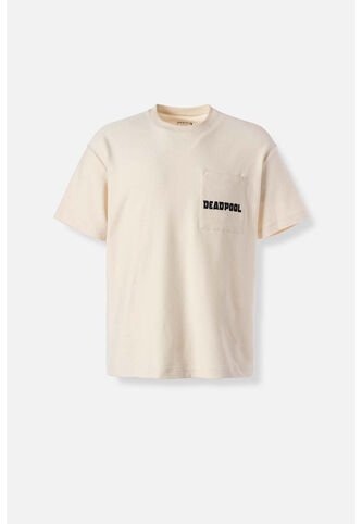 Camiseta De Deadpool Relax Fit Para Hombre M Marvel