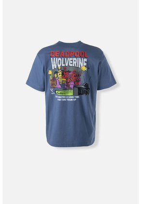 Camiseta De Deadpool Regular Fit Género Neutro XS