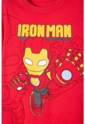 Conjunto De Ironman Con Pantalón Largo Multicolor Para Niño 2T A 5T 5T