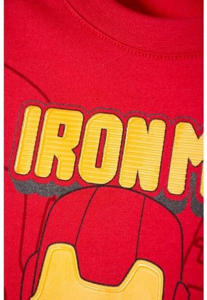 Conjunto De Ironman Con Pantalón Largo Multicolor Para Niño 2T A 5T 5T