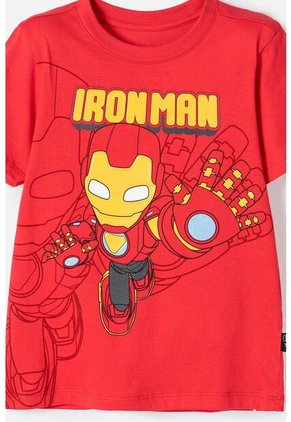 Conjunto De Ironman Con Pantalón Largo Multicolor Para Niño 2T A 5T 5T