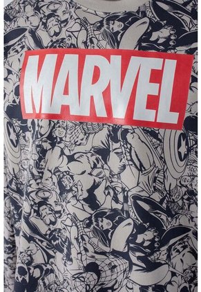 Buzo De Marvel Cerrado Multicolor Para Hombre XS