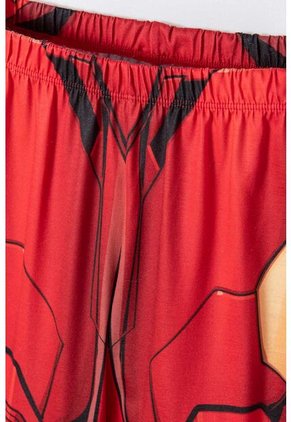 Pijama De Iron Man Roja De Pantalón Largo Para Niño 10