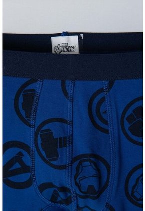 Pack X2 Boxer De Marvel Gris Y Azul Para Niño 6