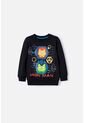Buzo De Ironman Cerrado Negro Para Niño 2T A 5T 5T de Marvel