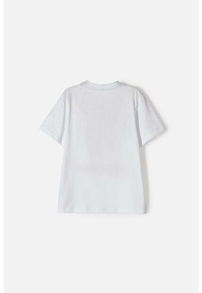 Camiseta De Spider-man Manga Corta Blanca Para Niño 12