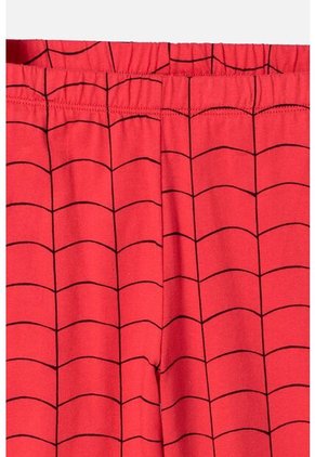 Pijama De Spider-man Con Pantalón Largo Multicolor Para Niño 10