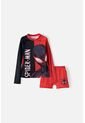 Conjunto De Baño Spider-man Rojo Y Negro Manga Larga Para Niño 10 de Marvel