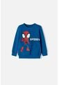 Buzo De Spider-man Cerrado Azul Para Niño 2T A 6T 4T de Marvel