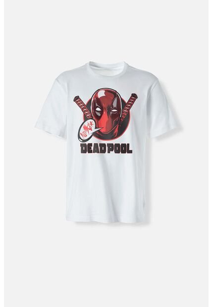 Camiseta De Deadpool Regular Fit Para Hombre L