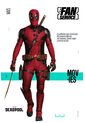 Camiseta De Deadpool Regular Fit Para Hombre L de Marvel
