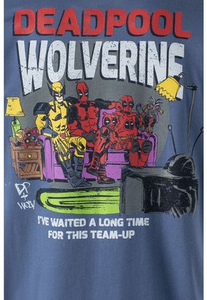 Camiseta De Deadpool Regular Fit Género Neutro M