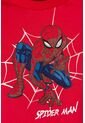 Camiseta De Spider-Man Manga Corta Roja Para Niño 2T A 5T 2T de Marvel