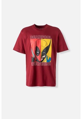 Camiseta De Deadpool Regular Fit Género Neutro XS Marvel