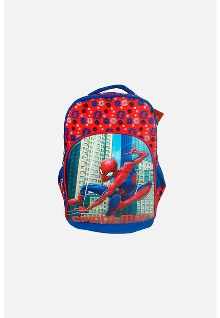 Morral Primavera Super Backpack 17 Rojo De Spider-man Para Niño U