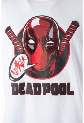 Camiseta De Deadpool Regular Fit Para Hombre XS