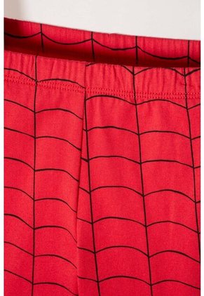 Pijama De Spider-man Con Pantalón Largo Rojo Para Niño 2T A 5T 5T