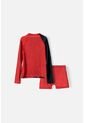 Conjunto De Baño Spider-man Rojo Y Negro Manga Larga Para Niño 12 de Marvel