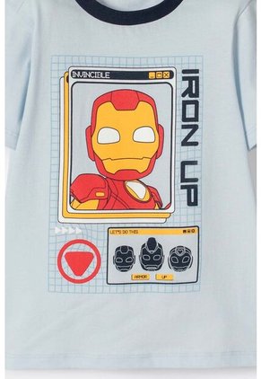 Pijama De Ironman Con Pantalón Largo Multicolor Para Niño 2T A 5T 3T