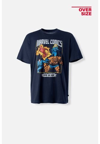 Camiseta De Marvel Oversized Fit Para Hombre L Marvel