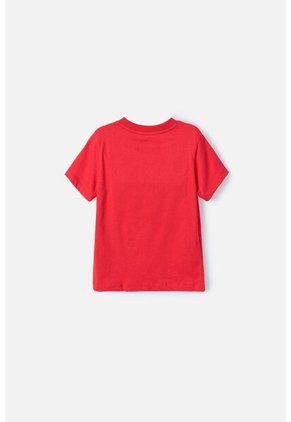 Camiseta Spider-man Manga Corta Roja Para Niño 2T A 5T 2T