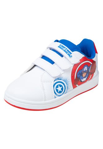 Zapatos Deportivos Para Niño Pequeño Blanco Marvel 200435 Payless Marvel