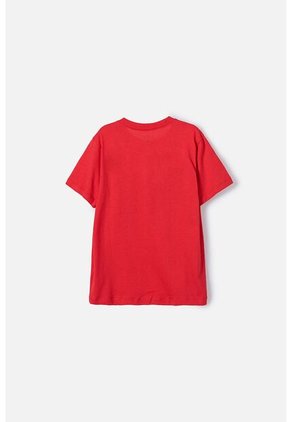 Camiseta De Spider-man  Manga Corta Roja Para Niño 10