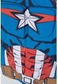 Camiseta Del Capitán America Con Capucha Azul Para Niño 14 de Marvel