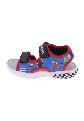 Sandalias Con Diseño De Super Mario Para Niño Pequeño Azul Marvel 211063