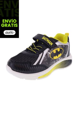 Zapatos Deportivos Con Diseño De Batman Para Niño Pequeño Negro Marvel 210411 Marvel