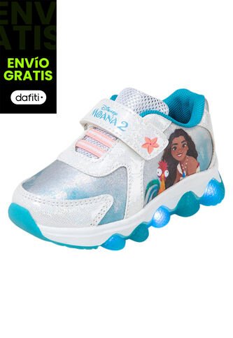 Zapatos Deportivos Con Diseño De Moana Para Niña Pequeña Blanco Marvel 200486 Payless Marvel