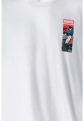 Camiseta De Marvel Regular Fit Para Hombre L