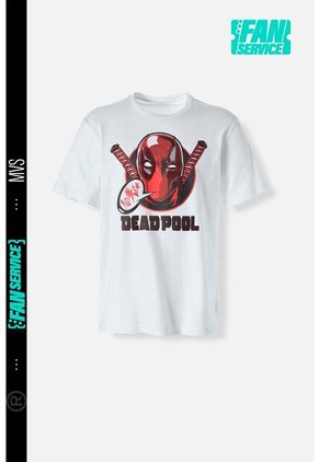 Camiseta De Deadpool Regular Fit Para Hombre XS